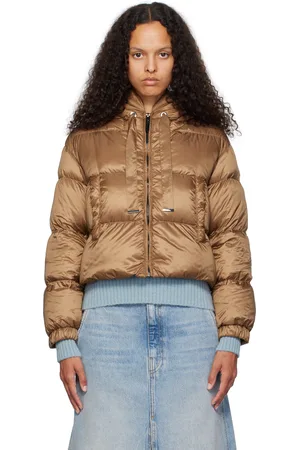 Max Mara Blouson Seia brun rembourré en duvet - The Cube
