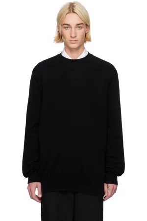 Comme des Garçons Pull noir en laine