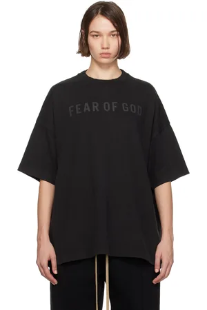 FEAR OF GOD T-shirt noir à logo