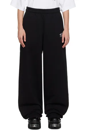 Vetements Pantalon de survêtement noir à logo ovale