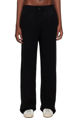 Guest In Residence Pantalon façon tailleur noir