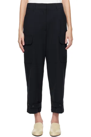Max Mara Pantalon Boris bleu marine