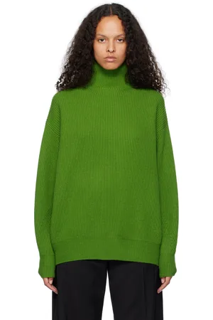 Sportmax Col roulé Veliero vert