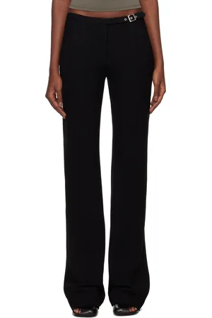 Paris Georgia Pantalon noir à ceinture - 09