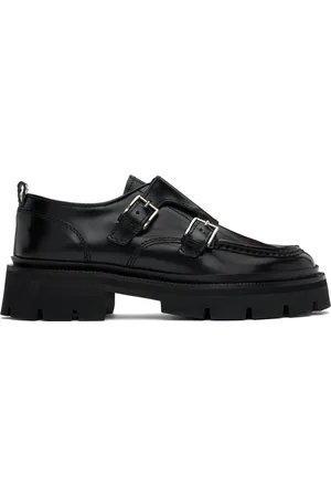 Ami Chaussures à boucles noires à bout anatomique