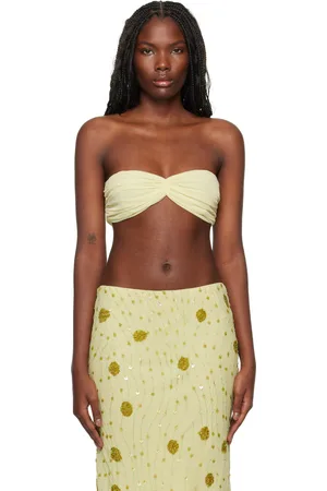 Mirror Palais Soutien-gorge de style bandeau Deity vert