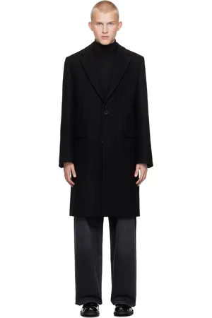 Ami Manteau noir à deux boutons