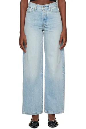 AMIRI Jean droit ample bleu
