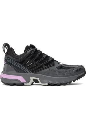 Salomon Baskets Pro grises à technologie Agile Chassis™ System