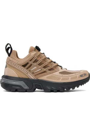 Salomon Baskets Pro beiges à technologie Agile Chassis™ System