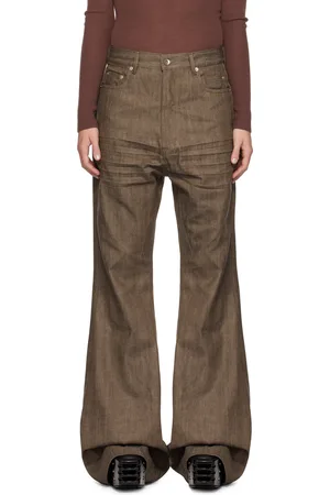 Rick Owens Jean semi-évasé Bolan gris - Porterville
