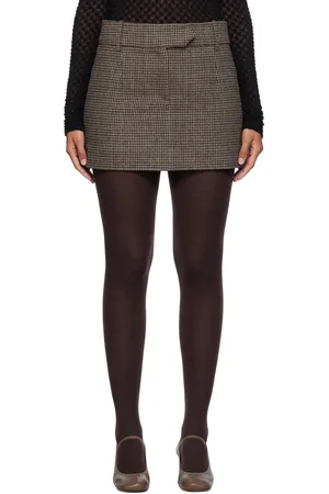 THE GARMENT Minijupe Sion brune
