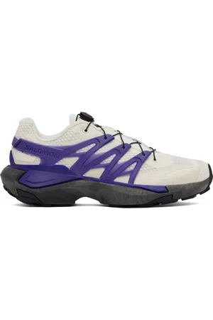 Salomon Baskets XT PU.RE Advanced blanc cassé et bleu