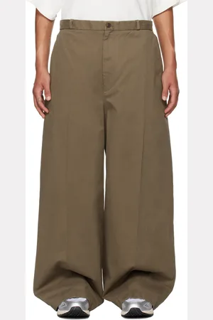 Hed Mayner Pantalon ample brun