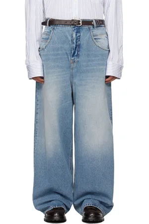 Hed Mayner Jean bleu à effet délavé