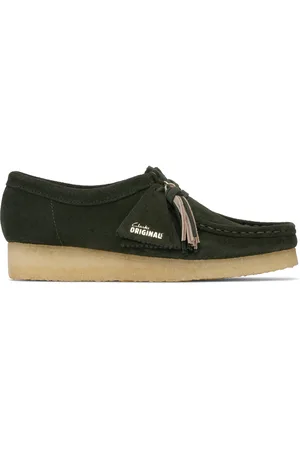 Clarks Derbys Wallabee verts