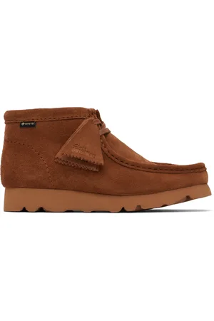 Clarks Bottes Wallabee brun clair en GORE-TEX®