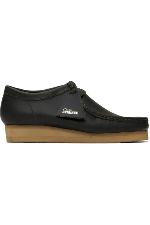 Clarks Derbys Wallabee verts
