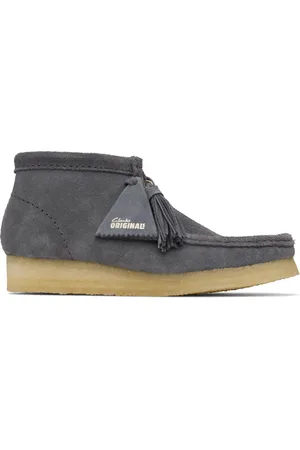 Clarks Bottes Wallabee grises