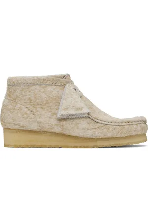 Clarks Bottes Wallabee beiges