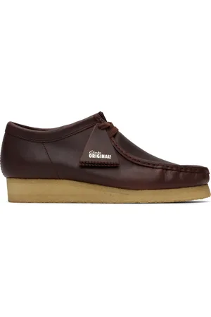 Clarks Derbys Wallabee bourgogne