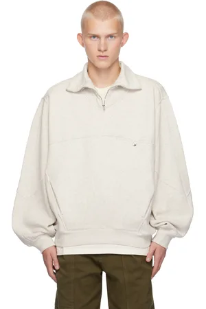 Isabel Marant Pull molletonné Wilfrid blanc cassé
