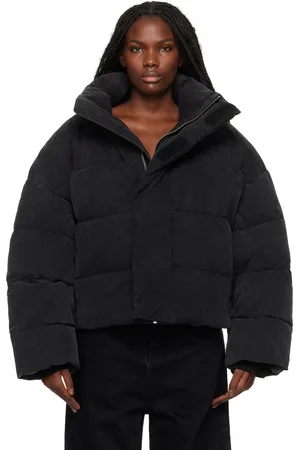Entire Studios Blouson matelassé MML noir rembourré en duvet