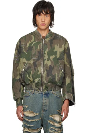 424 FAIRFAX Blouson aviateur militaire kaki