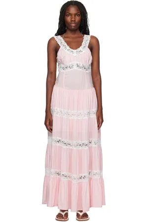 Frankies Bikinis Robe longue Dakota rose