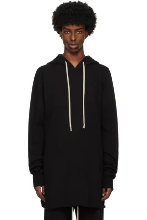Rick Owens Pull à capuche noir - Porterville