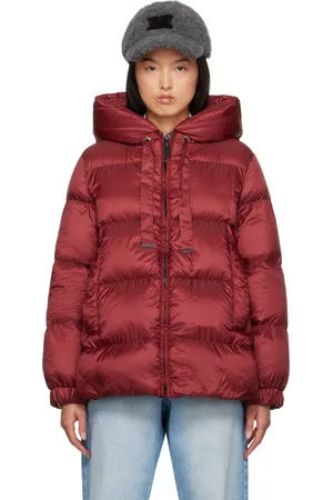 Max Mara Blouson Seia rouge rembourré en duvet - The Cube
