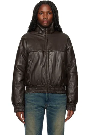 Gimaguas Blouson Paula brun en cuir