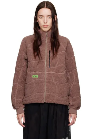 DIME Blouson en sherpa à points de recouvrement