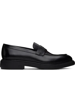Salvatore Ferragamo Flâneurs à plastron noirs