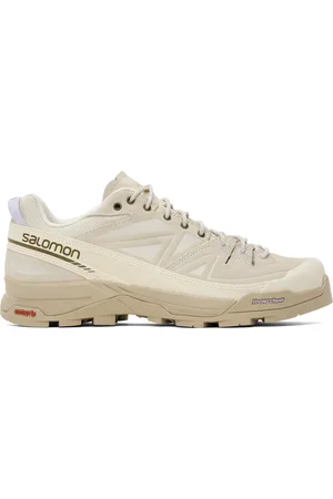 Salomon Baskets X-Alp blanc cassé en cuir