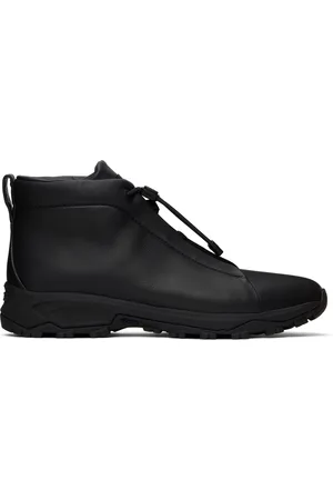 Ermenegildo Zegna Baskets montantes Triple Stitch™ noires