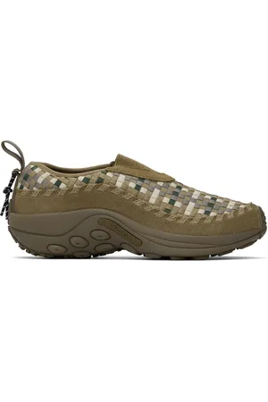Merrell Flâneurs Jungle Moc EVO kaki en gros-grain natté