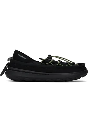 Merrell Flâneurs pliables Hut Moc 2 noirs à glissière