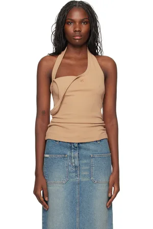 Courrèges Débardeur asymétrique 90