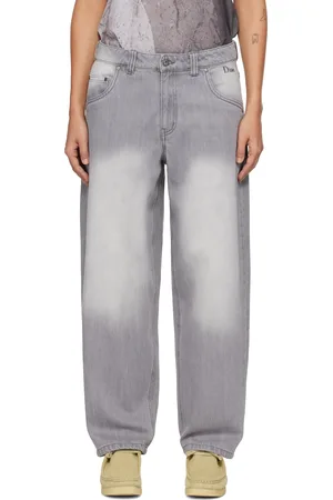DIME Jean ample gris