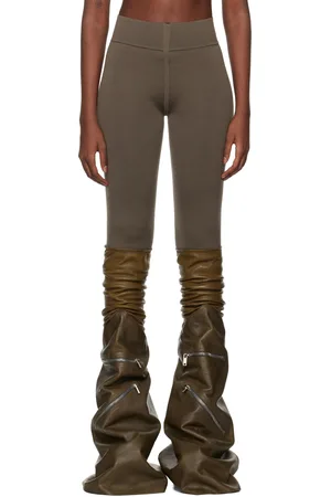 Rick Owens Legging gris - Porterville