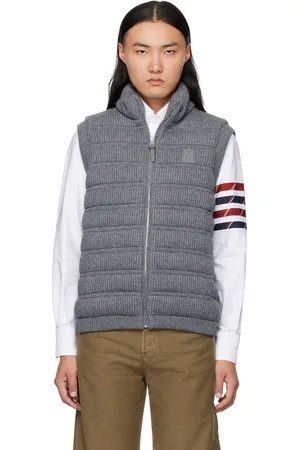 Mackage Veste légère Alan grise en cachemire rembourrée en duvet