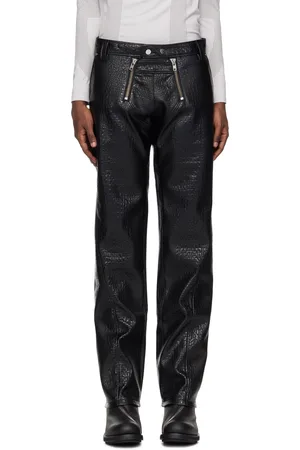 Kennel & Schmenger Pantalon Talj noir en cuir synthétique