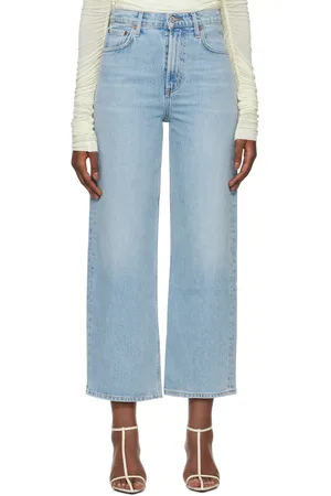 AGOLDE Jean Ren bleu