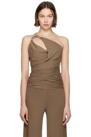 Rick Owens Débardeur Hydra Aaliyah brun clair - Porterville