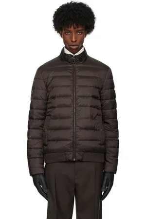 Belstaff Blouson Circuit brun rembourré en duvet