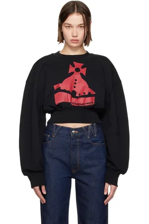 Vivienne Westwood Pull molletonné écourté à orbe