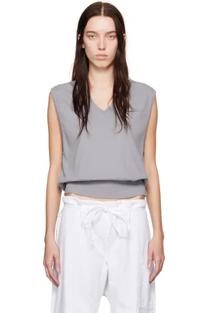 Gil Rodriguez Gilet surdimensionné Billie gris