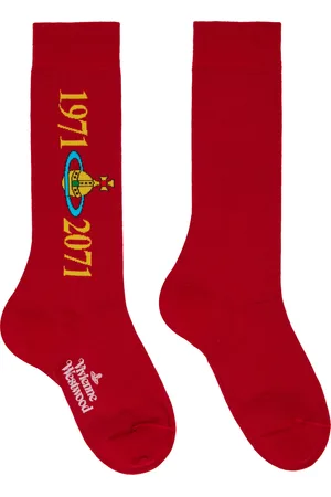Vivienne Westwood Chaussettes de soccer rouges
