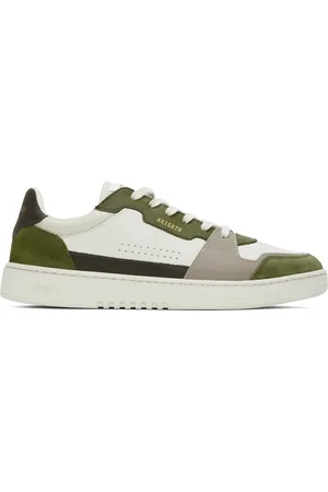 Axel Arigato Baskets basses Dice blanc cassé et vert